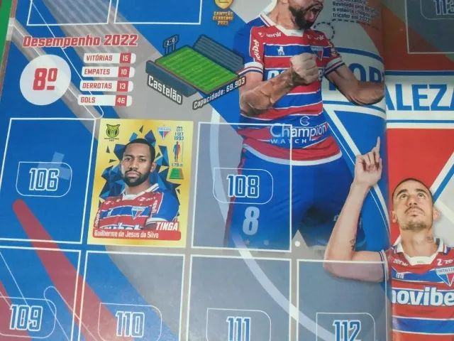 Álbum campeonato brasileiro 2023 (Com 85 figurinhas) - Foto 4