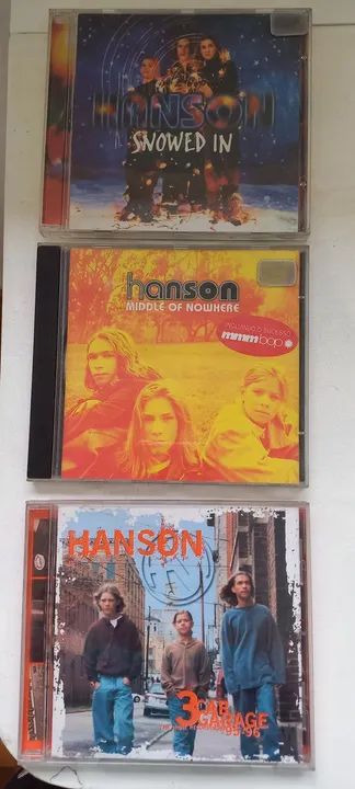 CDs Hanson - 3 CDs Originais 