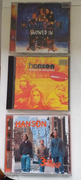 CDs Hanson - 3 CDs Originais
