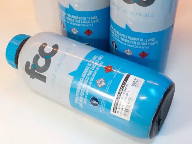 KIT Garrafas para Químicos - Revelador-Fixador-Interruptor-100% Preta