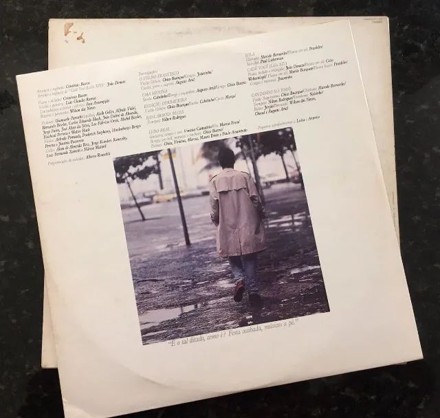 LP Chico Buarque - Francisco 1987 (usado) - Foto 3