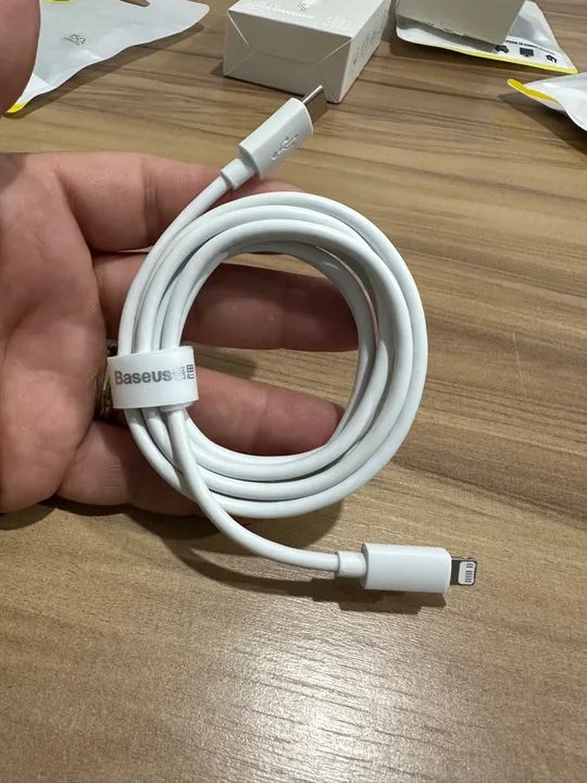 Cabo Baseus TIPO C usb Light para iPhone 1,5 metros - Foto 4