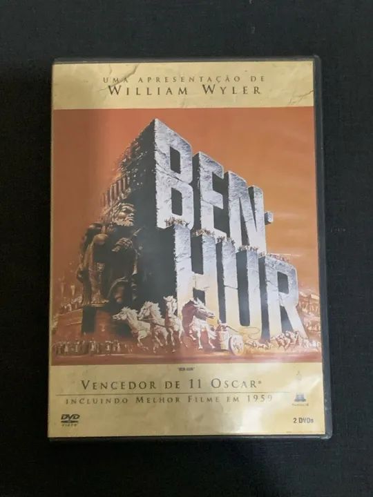 Ben-Hur - DVD - 2 Discos -somente a dinheiro