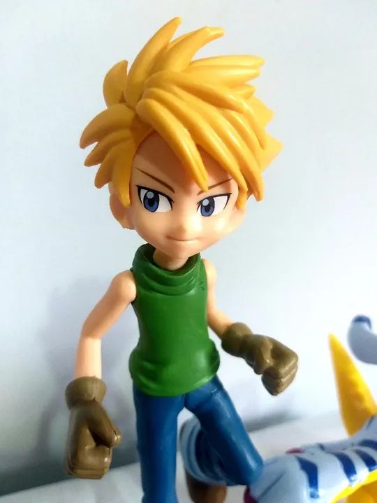 Action Figure Met e Gabumon - Coleção Digimon Adventure - Foto 5