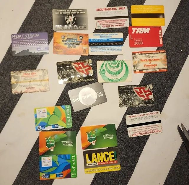 Coleção de Ingressos de Futebol Históricos - Vasco, Brasil - Foto 2