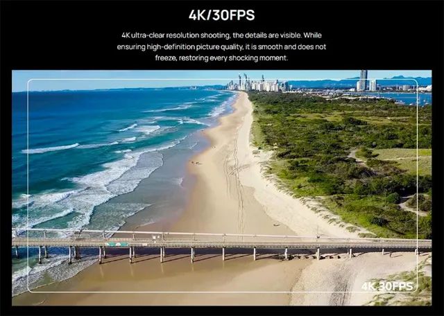 Câmera de Ação SJ4000 Air 4K (SJCam) - Foto 4