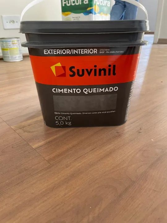 Tinta Suvinil Cimento Queimado - Foto 3