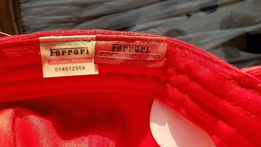 Boné Original da Fabrica Scuderia Ferrari - Vermelho - Foto 5