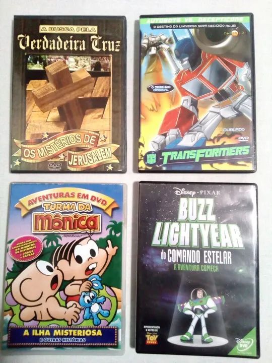 As férias chegaram! 31 DVDs infantis e 1 evangélico - originais com aparelho de DVD - Foto 4