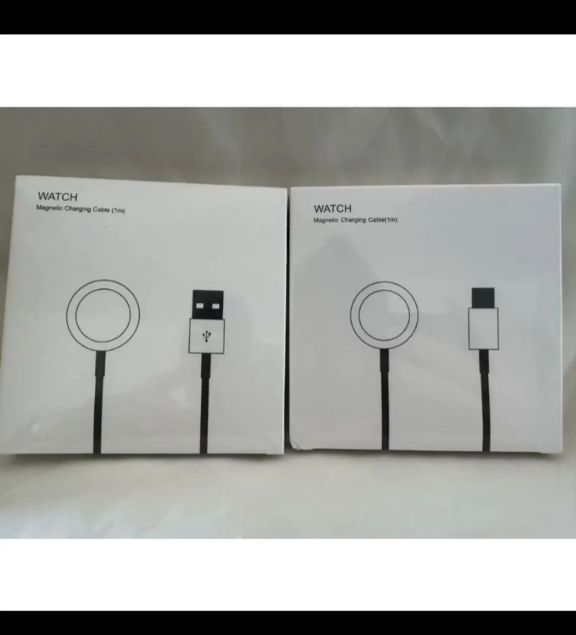 Cabo Magnético Carregador para Apple Watch - Carregamento por Indução