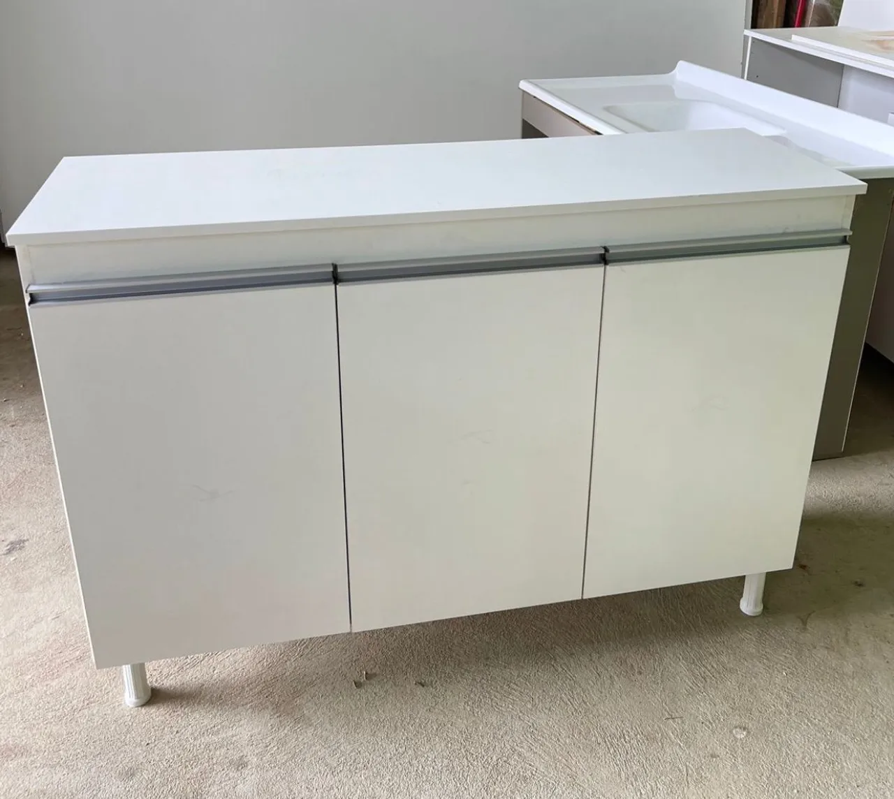 Balcão 3 portas 100% mdf - NOVO - ENTREGAMOS