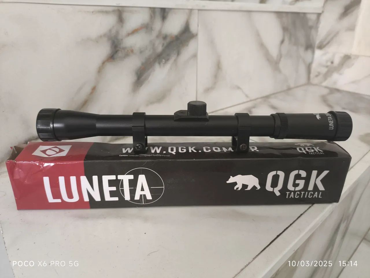 Luneta para Caça QGK Tactical e Rossi - Foto 3