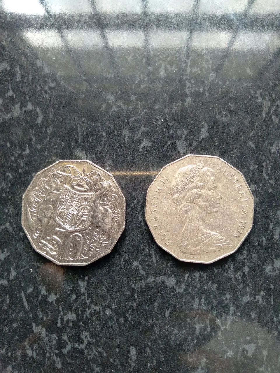 Moedas Australianas de 50 centavos - Foto 3