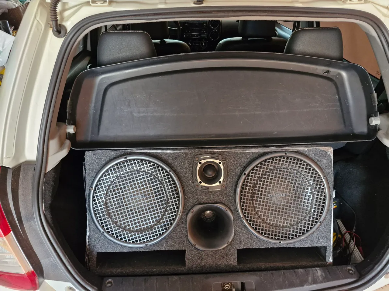 Caixa de Som Automotivo Potente completa som pionir módulo banda audpats 600