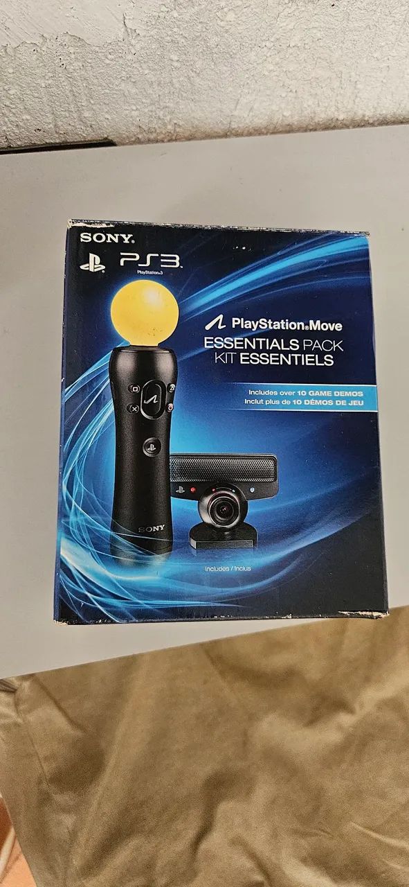 PlayStation Move para PS3 Peças e Acessórios de Vídeo Game