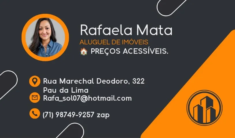 Aluga-se kitnets em Pau da Lima R$ 550 FALAR SÓ NO ZAP *57