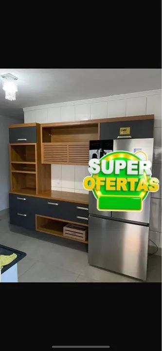 Armário de cozinha com balcão nesher 