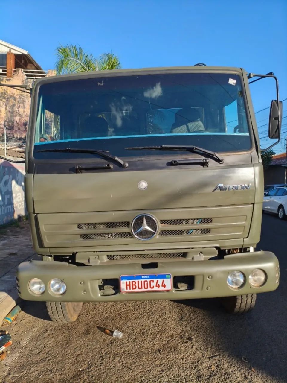 Caminhão Militar 1720 4X4 Munck Madal  - Foto 2