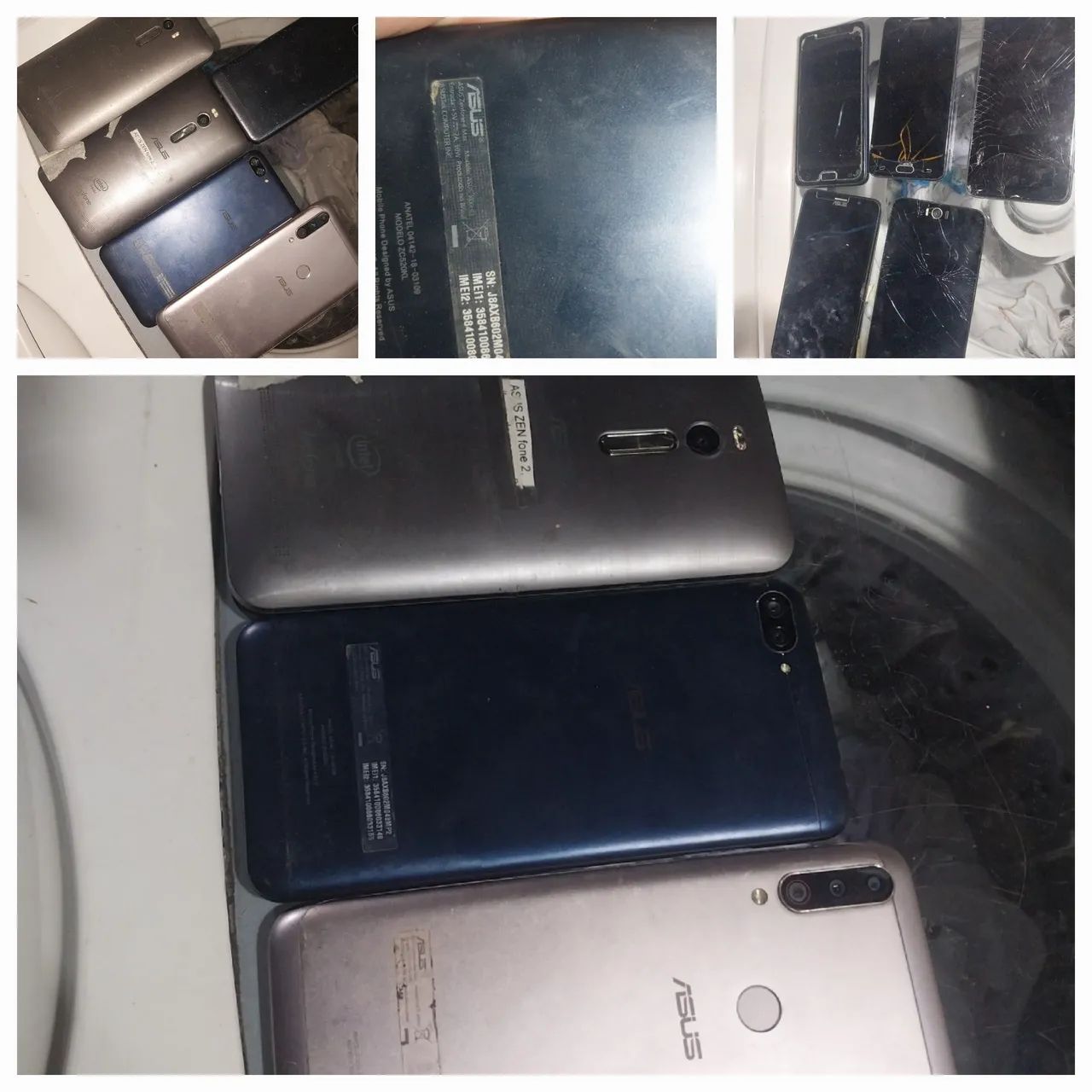 Peças de celulares Asus - Diversos modelos