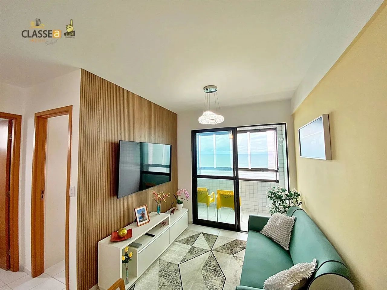 Apartamento Mobiliado Beira Mar Nascente com Varanda | Edf Atalanta - Foto 2