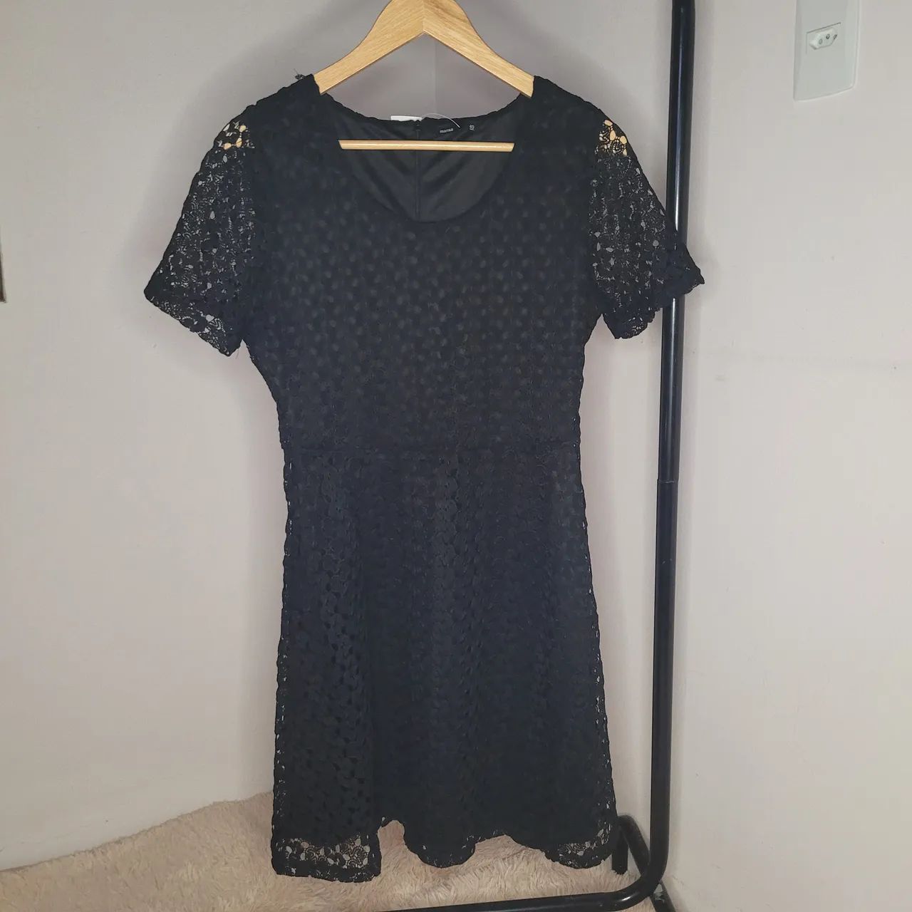 Vestido curto preto - Tamanho 40