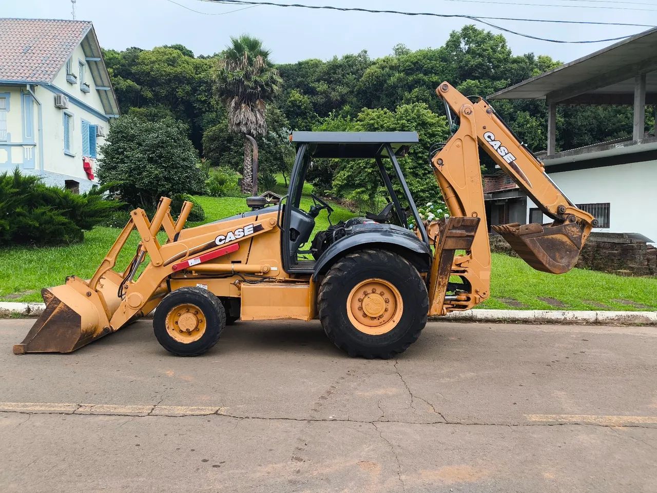 Retroescavadeira CASE 580 Super M