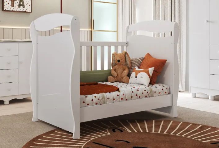 Berço Cama Americano Junior Peroba, 100% MDF  - Foto 4
