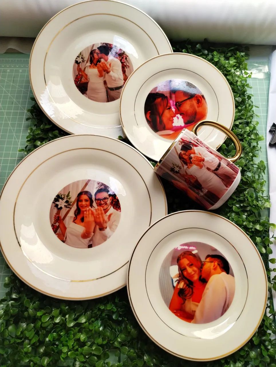 Caneca, prato, louças personalizado (dia das mães) - Foto 5