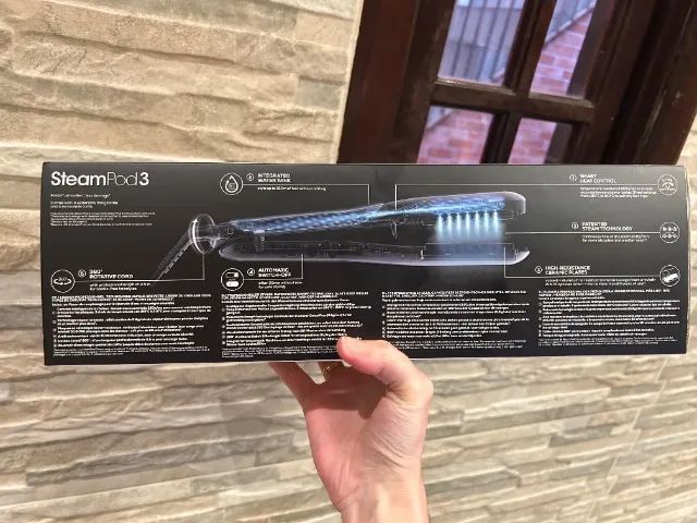 Prancha Chapinha Modeladora A Vapor Steampod 3.0 L'oréal X Rowenta Branco liso ou ondas - Foto 5