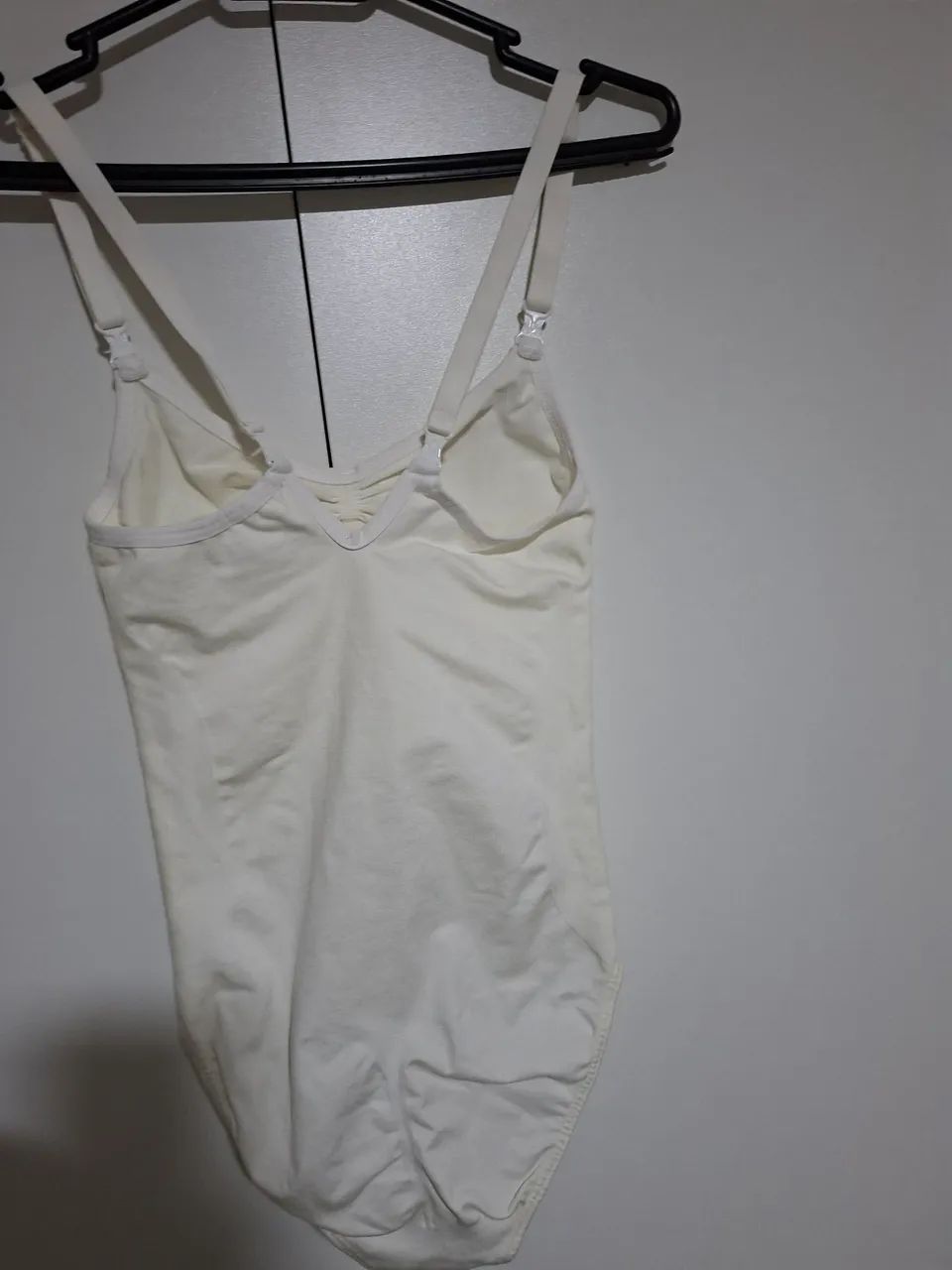 Body Feminino Redutor Loba Lupo branco - Foto 6
