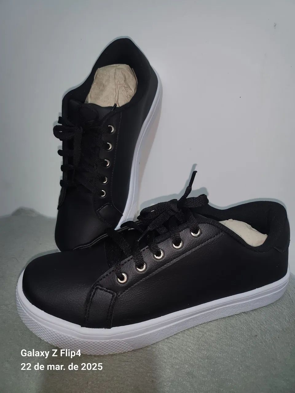 Tênis Feminino preto n° 39 - Foto 4