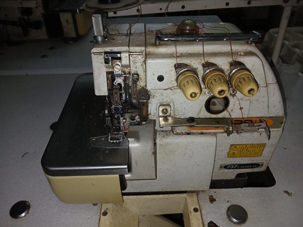 Máquina de Costura Industrial Overlock Siruba 737K - Foto 6