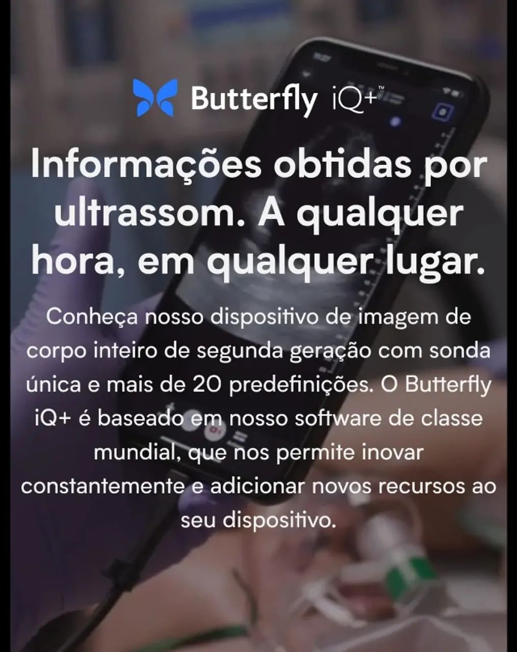 Ultrassom Portatil NOVO, Butterfly IQ+ em 6 X Sem Juros. - Foto 5