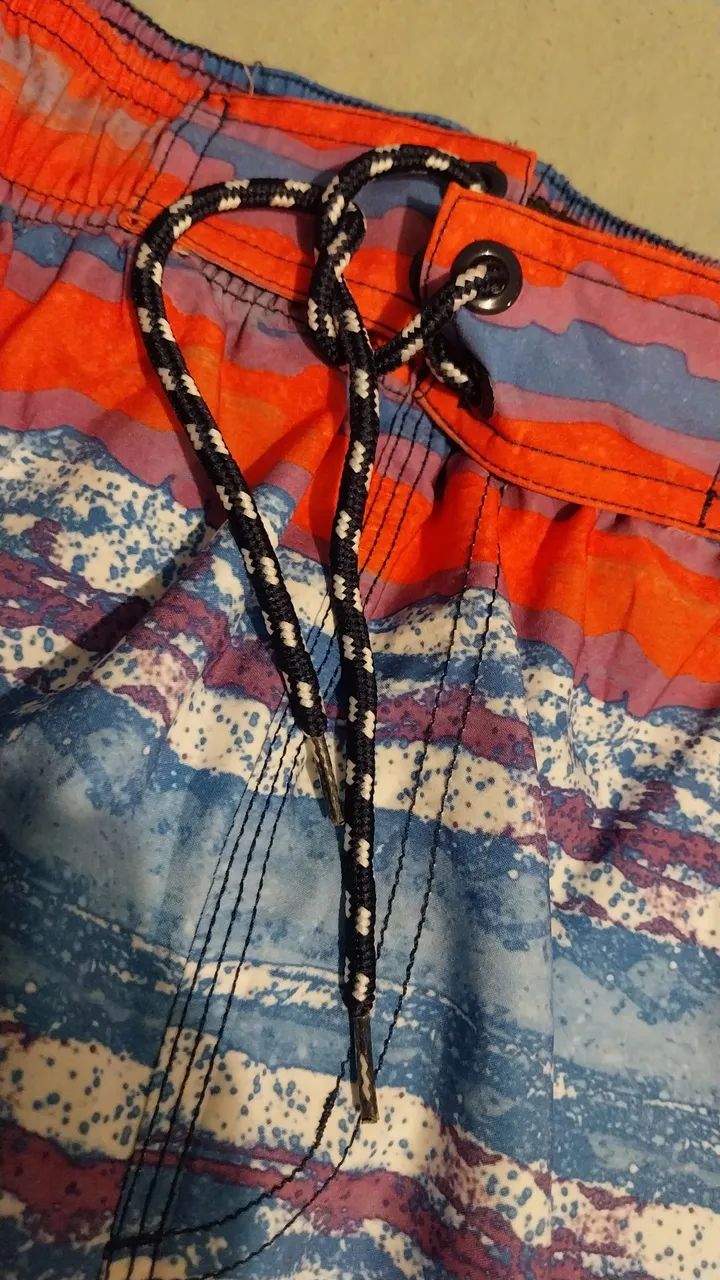 Bermuda praia elastano masculina G - Foto 4