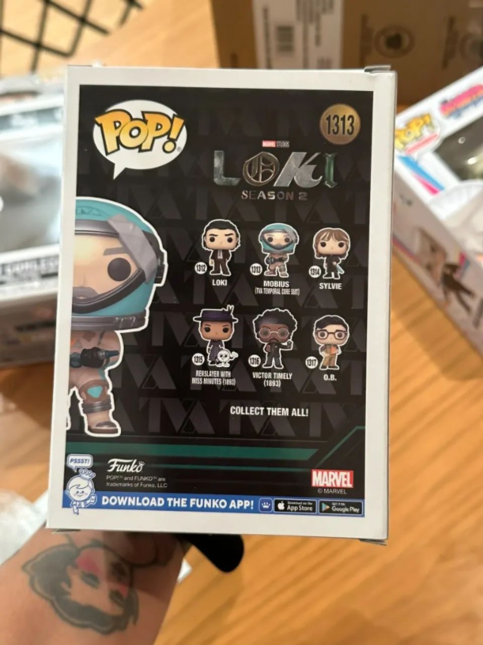 Funko Pop Marvel Morbius (Tva Temporal Core Suit)  #1313 - Loki Season 2 - Foto 3