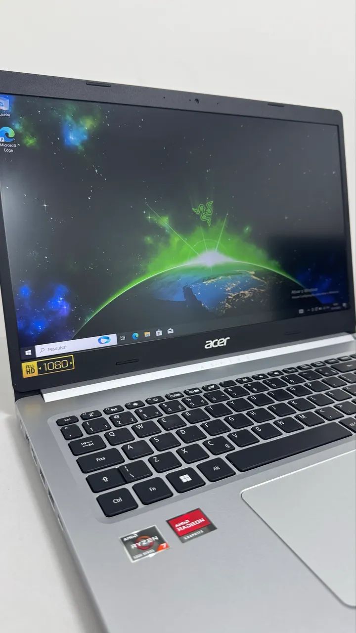 Notebook Acer Aspire 5 ? Acer Aspire 5 ?  Ryzen 7 5700U ( equivalente a i7-12° Geração )  - Foto 4