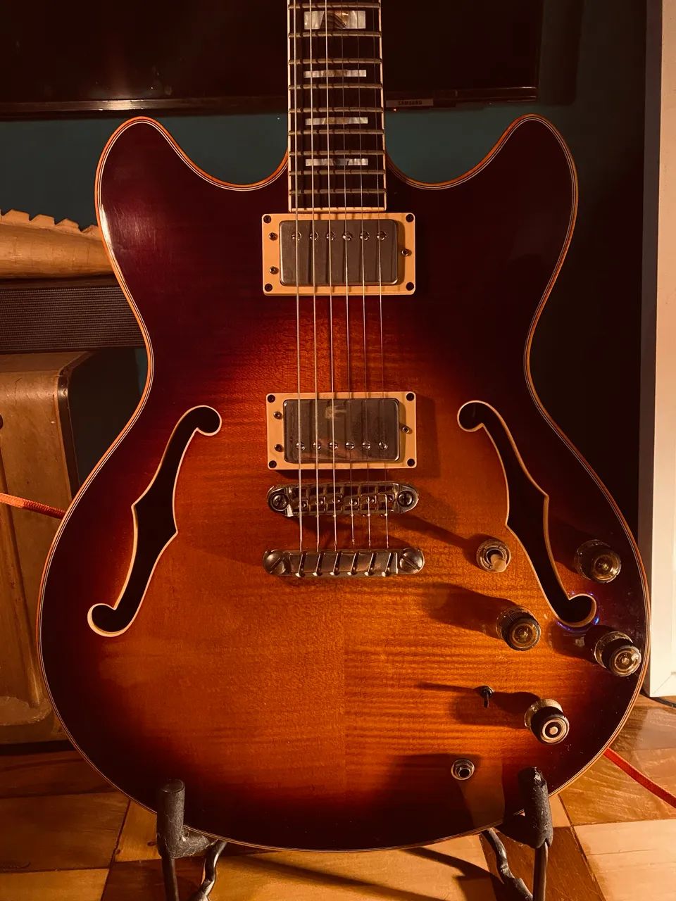 Guitarra Ibanez AS200 1981 Japan - Instrumentos musicais