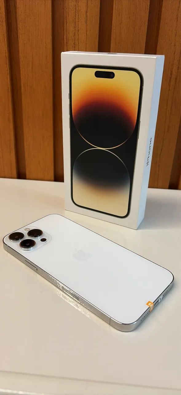 iPhone 13 Pro Max 128GB 89% bateria branco - Celulares e
