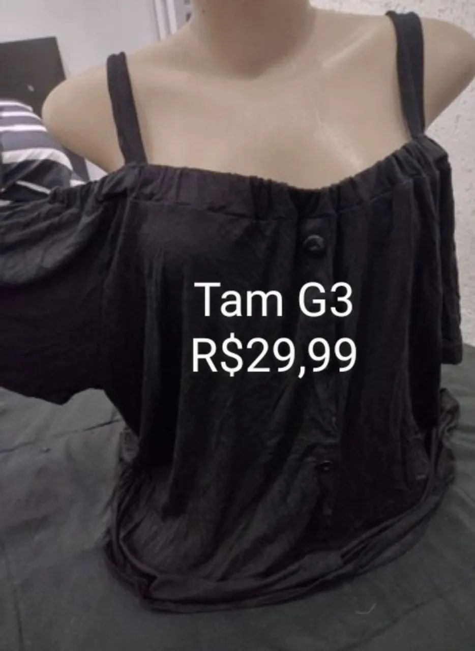 Blusas plus size, G1, a partir de R$25,00 - Foto 2