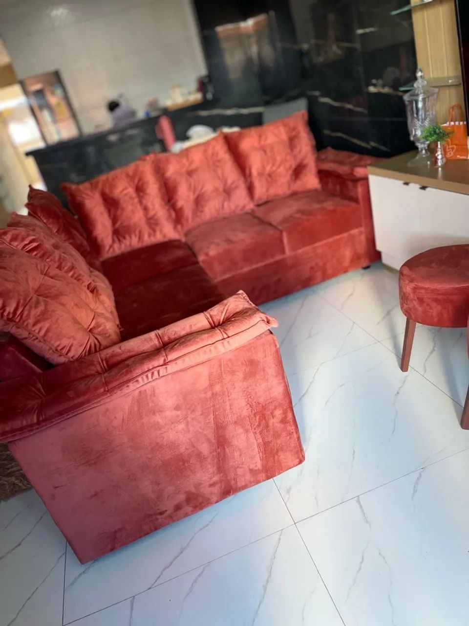 Sofá em L de canto  - Foto 2