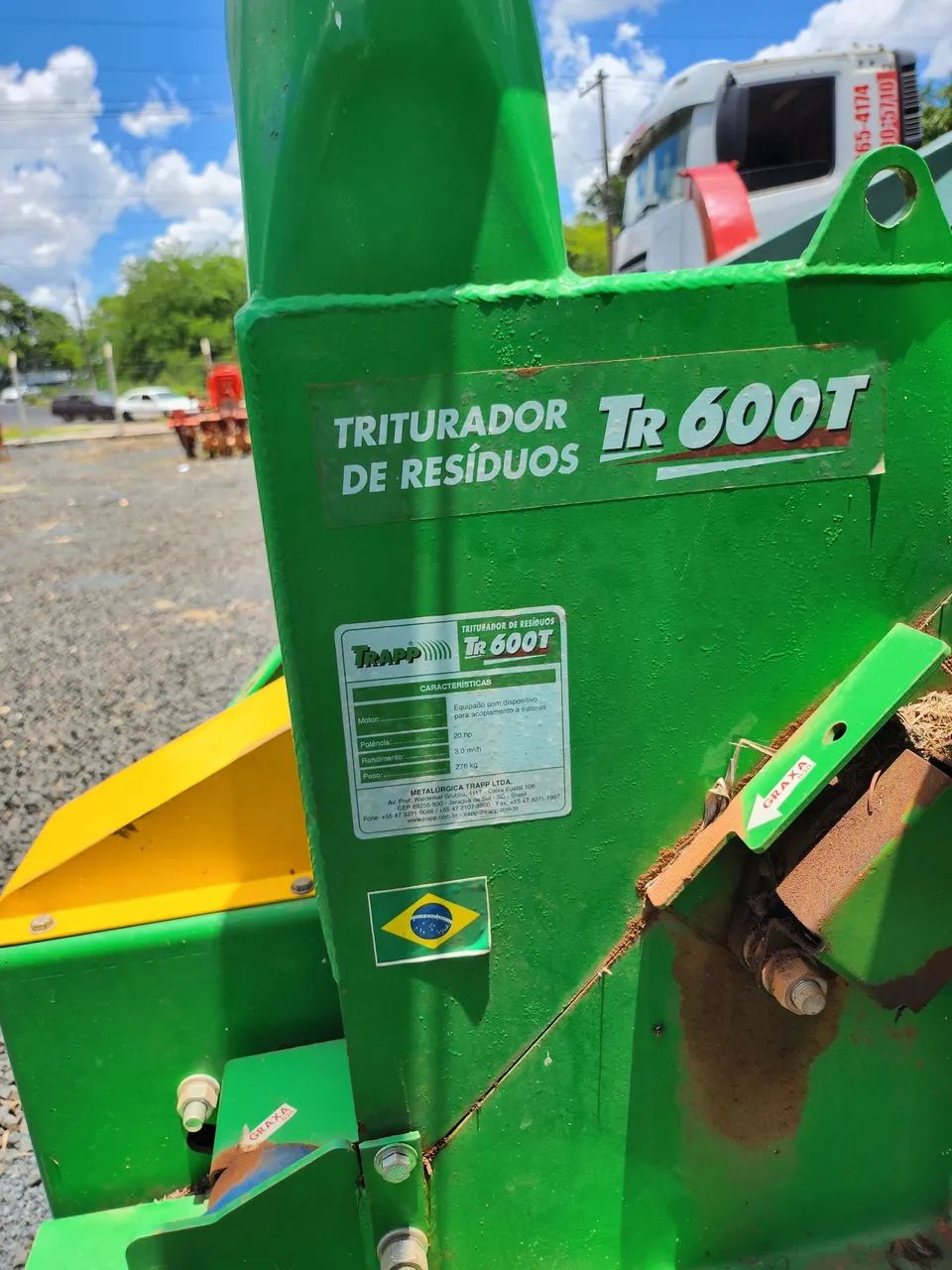 PICADOR TRITURADOR DE GALHOS TRAPP  - Foto 5