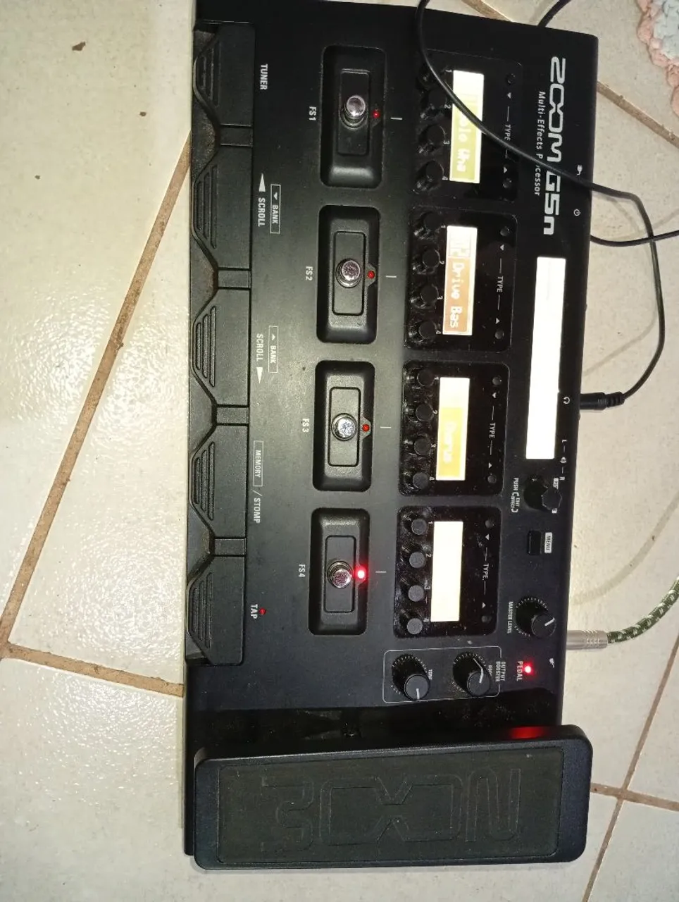 Pedaleira Zoom G5n Multi-Efeitos