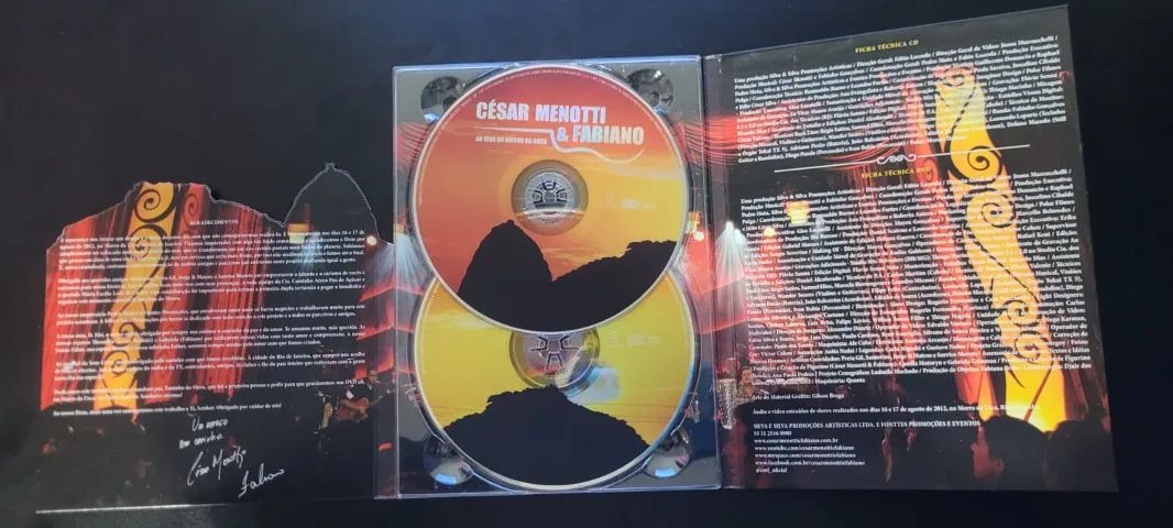 DVDs Cesar Menotti & Fabiano - Foto 3