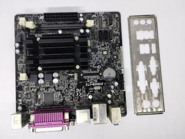 Placa Mãe Asrock D1800b-itx: Com defeito