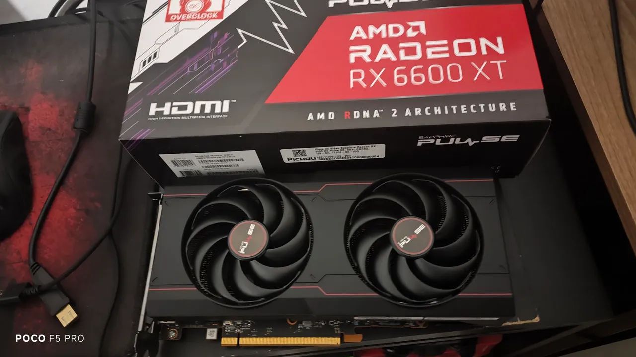 Placa de Vídeo AMD Radeon RX 6600 XT - Foto 4