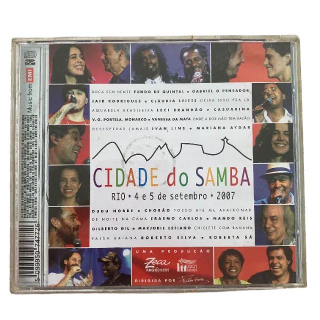 CD Cidade do Samba Coletânea 2007 Original - Físico - Foto 2