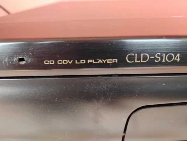 Disco laser Pioner modelo CLD (S104) RARIDADE  - Foto 2