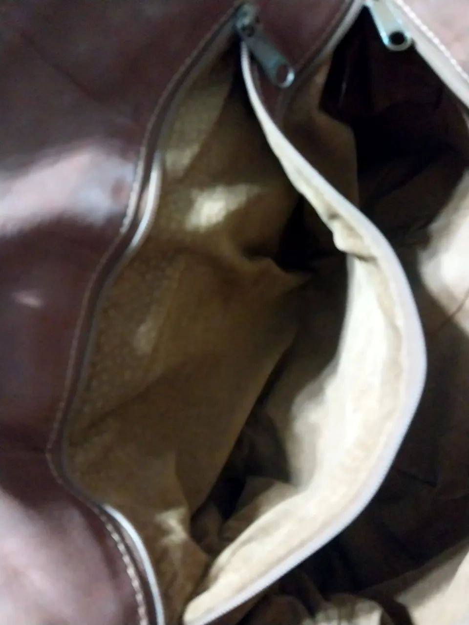 Bolsa de Couro Marrom  - Foto 5