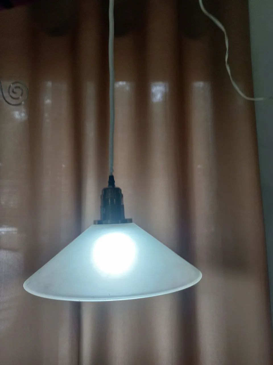 Luminária cúpula de vidro  - Foto 5