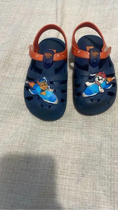 Sandálias Paw Patrol - Tamanho 23